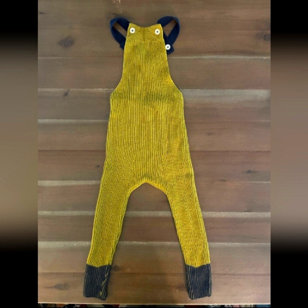 Mabli Merino Wool Overalls Jumper Onesie 3T 4T